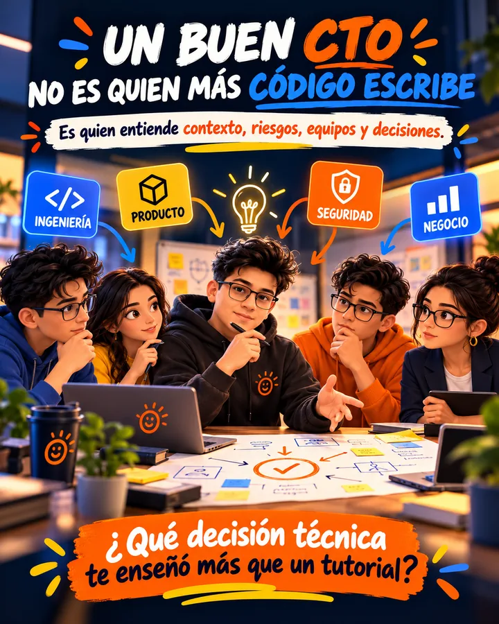 Publicación MetaTech: Un buen CTO no es quien más código escribe