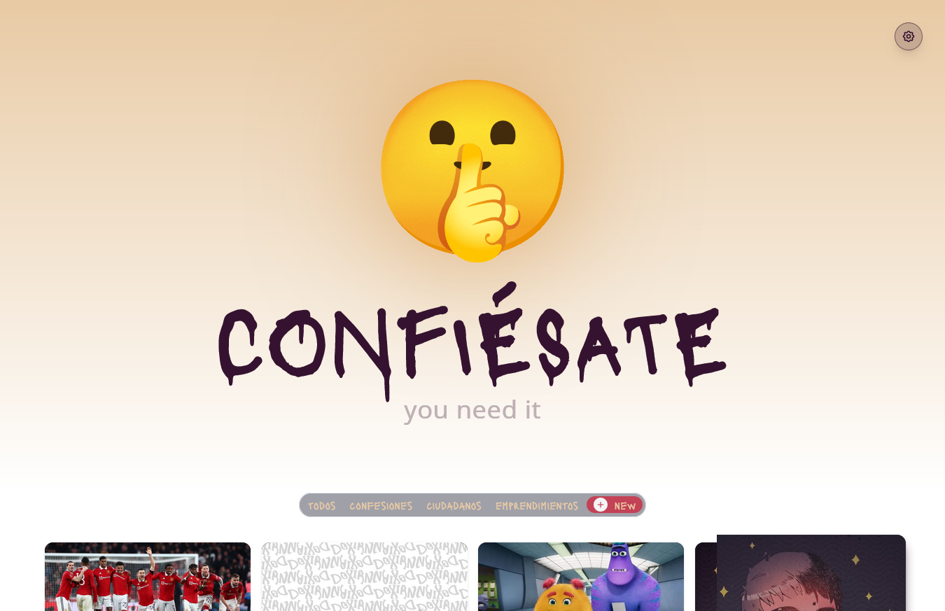 Confesiones USTA: red social universitaria